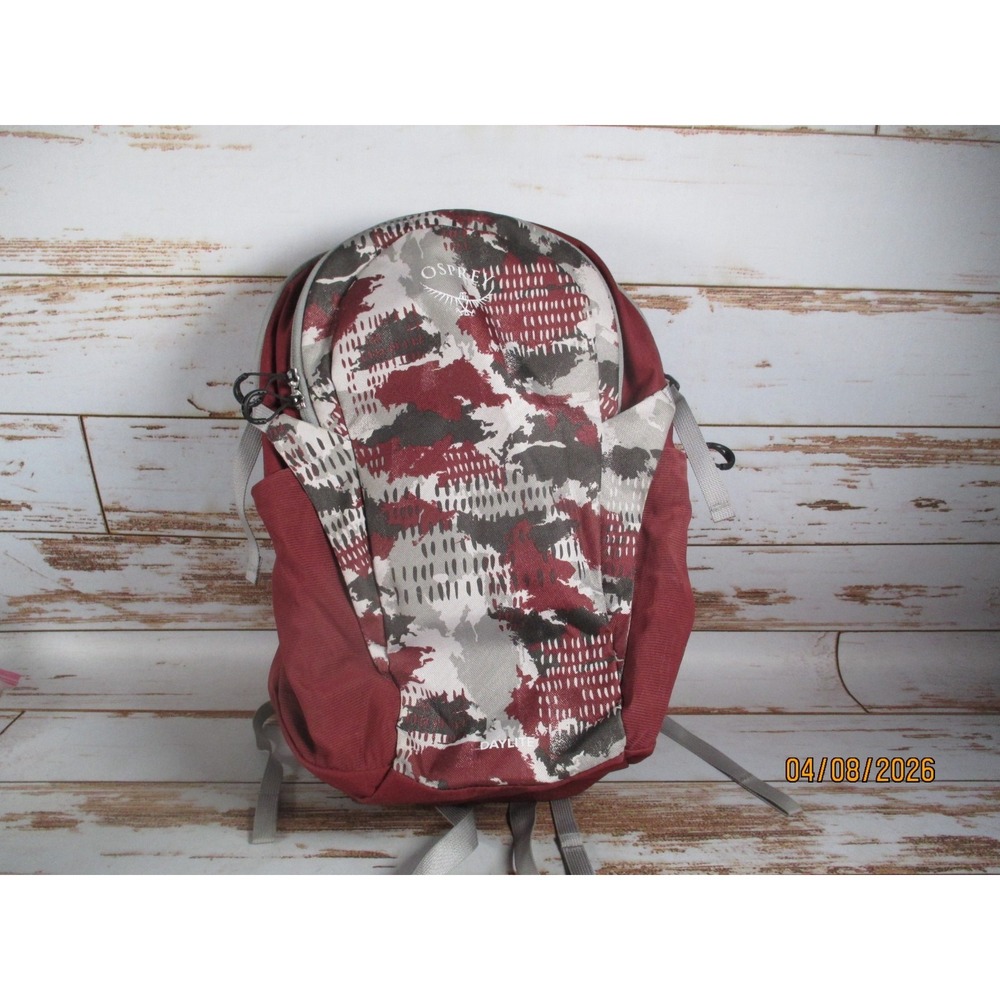 Osprey Daylite Daypack Liquify Print Kakio Pink 13L Hiking Backpack Used